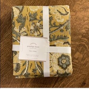 Pottery barn Cal king duvet cover No shams